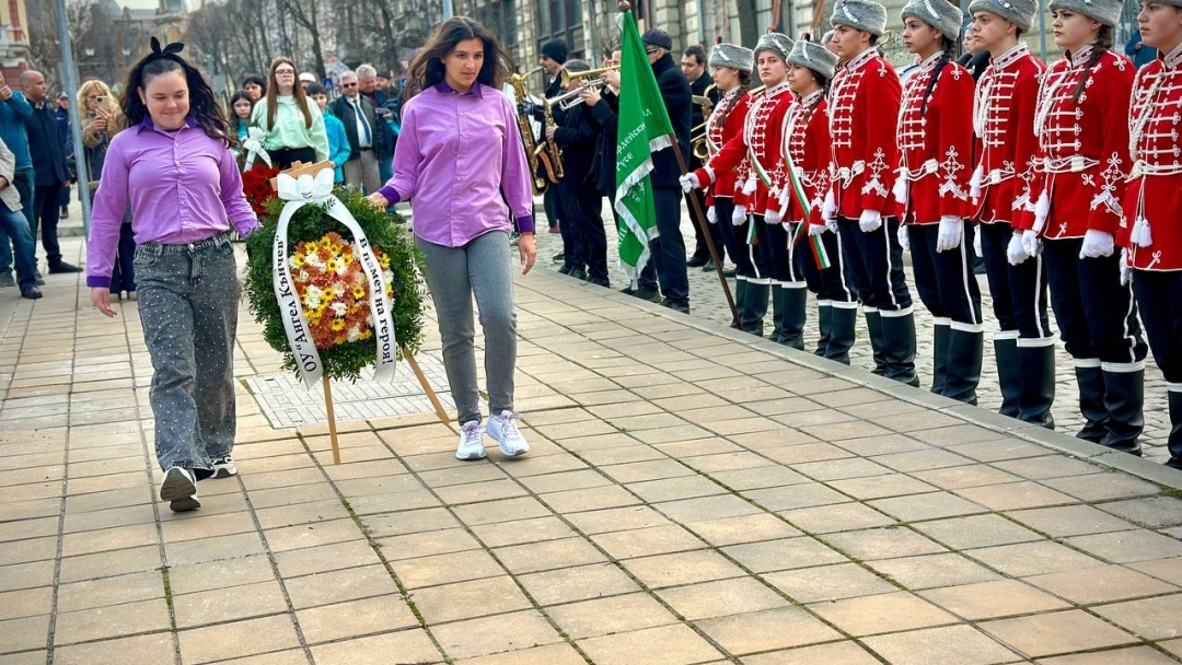  С възпоменателна церемония в Русе бяха отбелязани 154 г. от гибелта на Ангел Кънчев