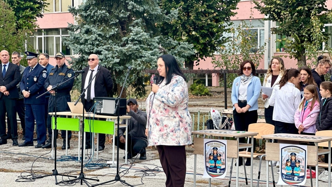  Детско полицейско управление отвори врати в ОУ „Олимпи Панов“