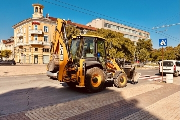 Стартира изграждането на повдигнато кръстовище при бул. „Цар Освободител“ и ул. „Александровска“ 