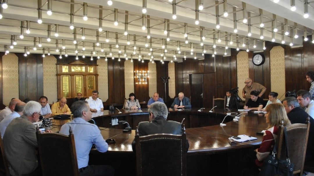 Общинският щаб за защита при бедствия обсъди положението с покачване нивото на река Дунав