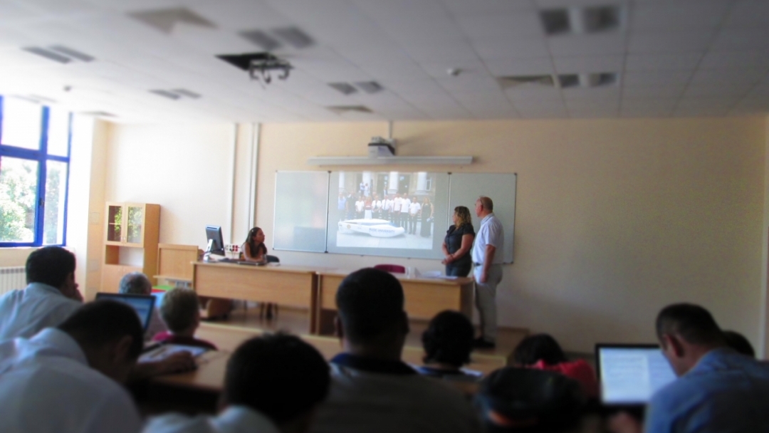 Общинска фондация „Русе – град на свободния дух“ представи дейността си пред академична делегация от Узбекистан