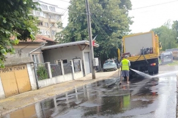 Седмичен график за миене на улици и булеварди в Русе