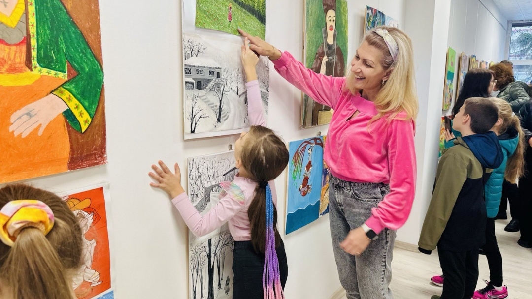 Ново арт пространство на „Борисова“ 51 разкрива света на детското изкуство