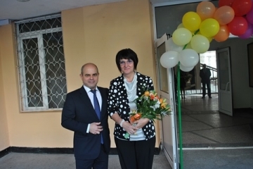 Пламен Стоилов присъства на откриването на учебната година в СОУ за европейски езици