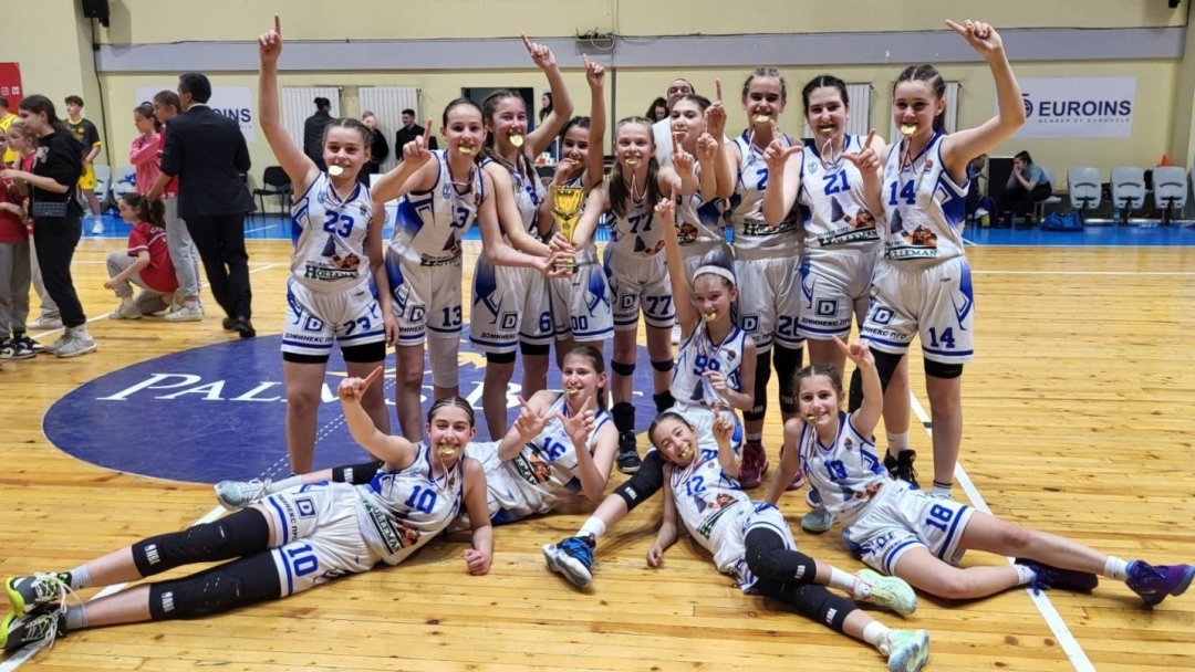 SCB "Dunav-Ruse-2016" won the championship for girls up to 12 years