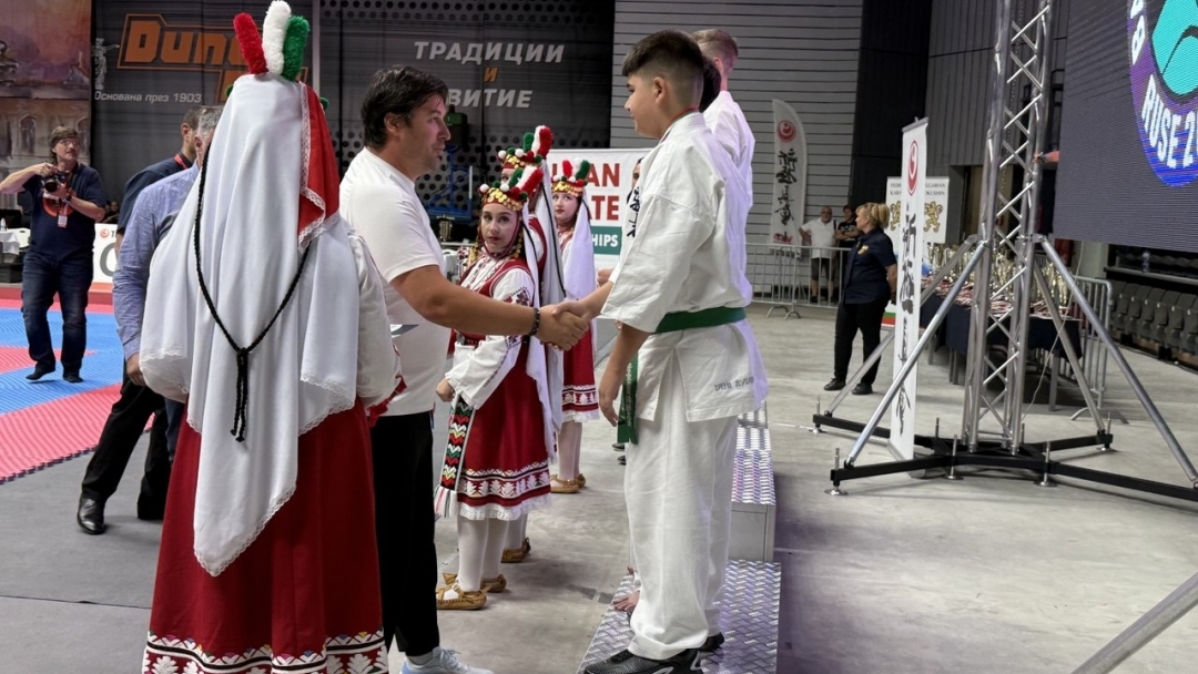 Triumph of Ruse residents with 4 titles and 11 medals at the Balkan Shinkyokushin Karate Championships