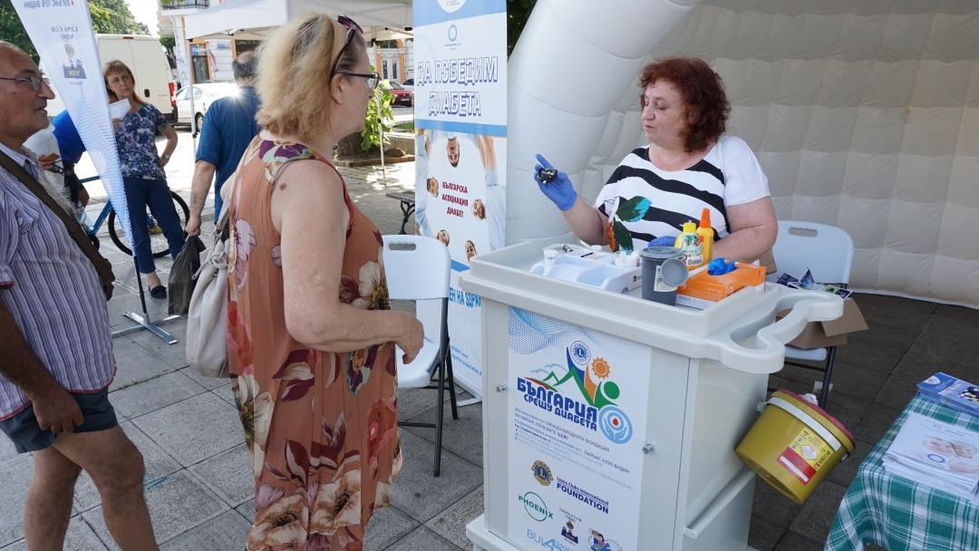 Община Русе се включи в националната кампания „България срещу диабета“