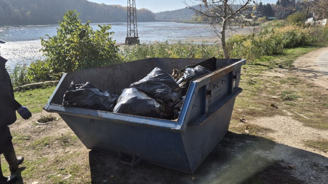 Десетки русенци се включиха в доброволческата акция за почистване на язовира в Николово