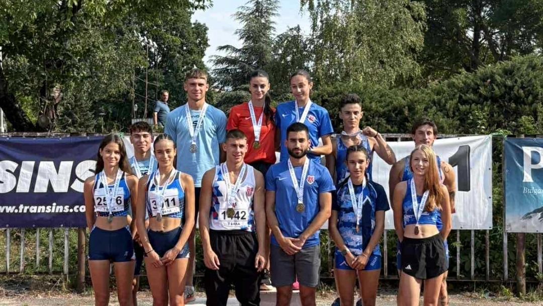 Ruse athletes won six medals at the National Championship for men and women