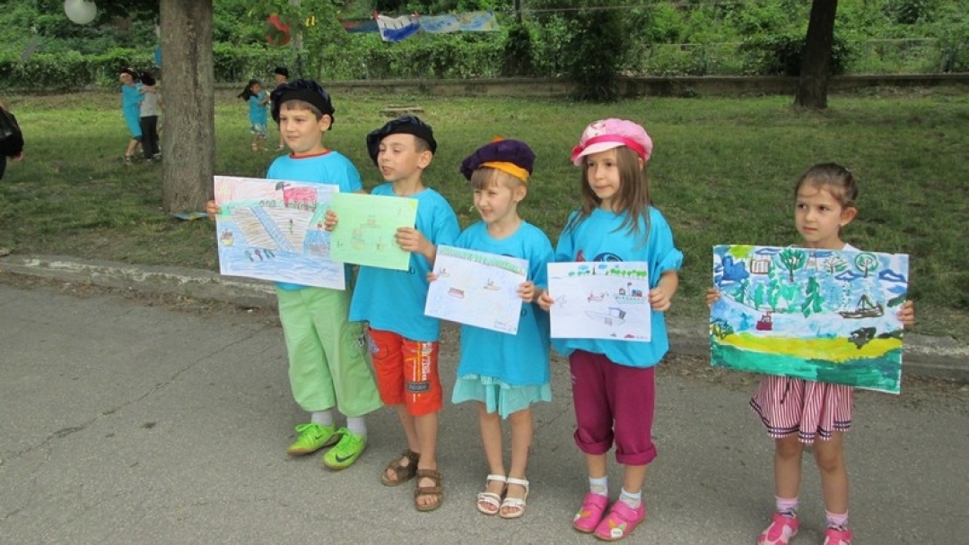 Деца рисуваха река Дунав