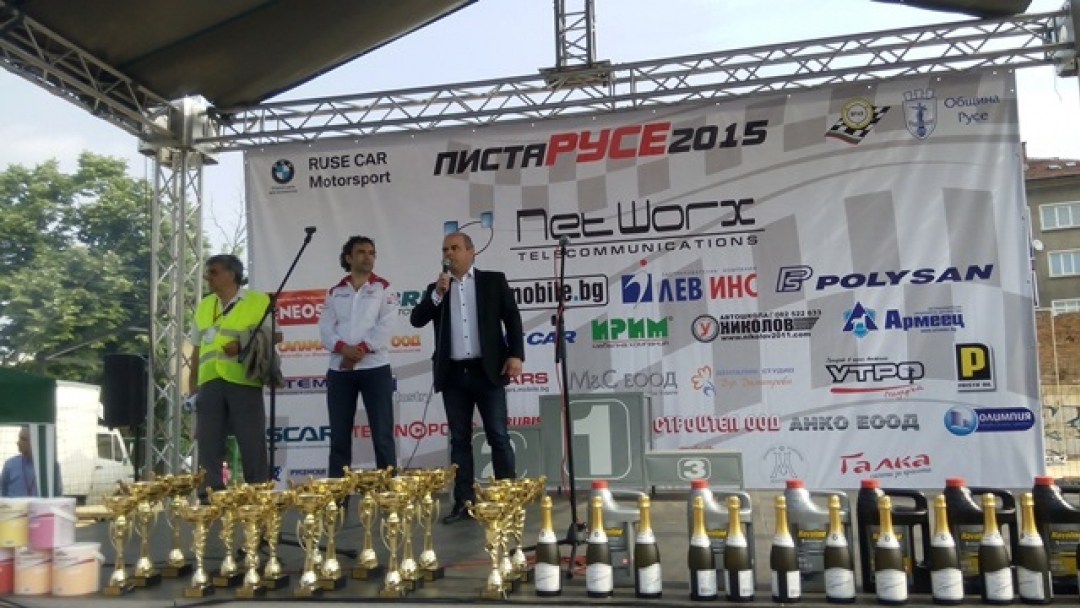 Кметът Пламен Стоилов откри атрактивно „Писта Русе“