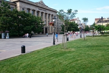 И през почивните дни активно се косят зелени площи и се пръска срещу комари в Русе