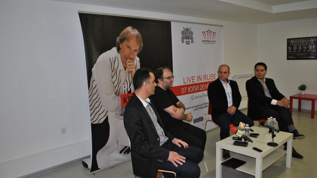 Ричард Клайдерман с концерт в ''Булстрад Арена''