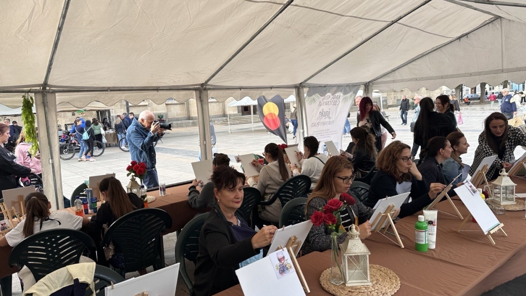 Zlatomira Stefanova kicked off the long-awaited festival "Urban Wine Fest Ruse"