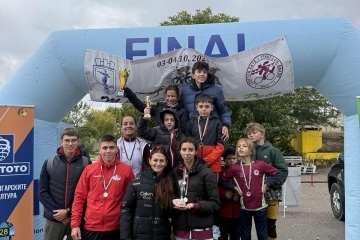 Ruse competitors won 10 medals and the main prize in the "Ruse Cup" tournament