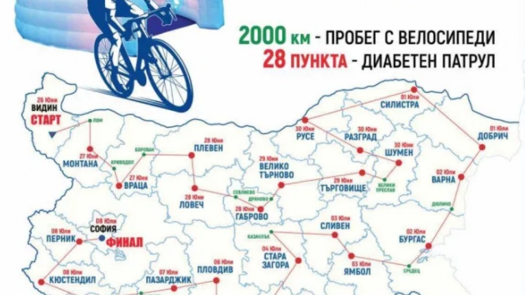 Община Русе се включва в кампанията „България срещу диабета“