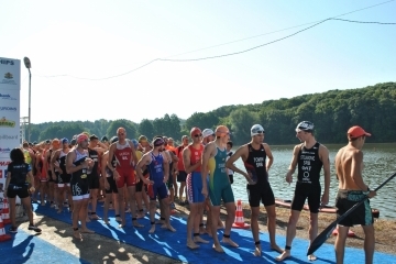 Заместник-кметът инж. Димитър Наков даде старт на балканиадата по триатлон в Русе