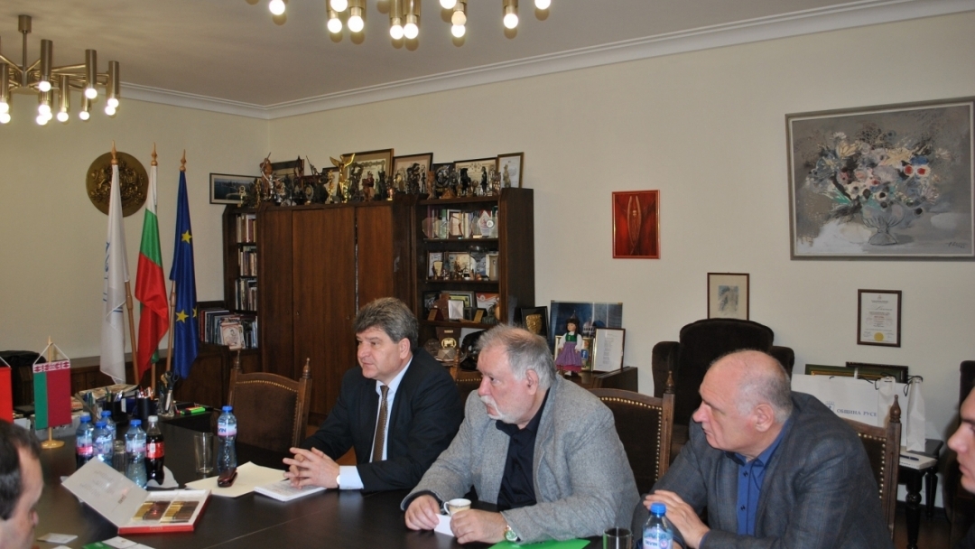 Кметът Пламен Стоилов се срещна с посланика на Беларус