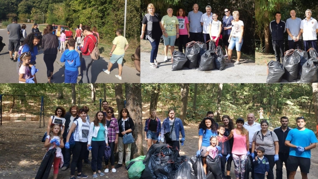 Русенци се включиха в инициативата „Да изчистим България заедно“