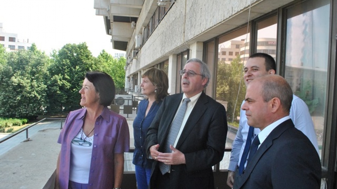 Кметът Пламен Стоилов се срещна с  ирландския посланик Джон Бигър