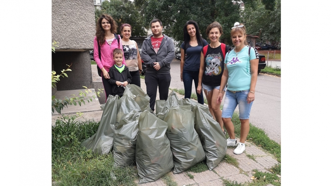 Almost two tons of waste were collected by Ruse residents before the end of the "Let's Clean Bulgaria Together" campaign
