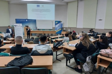 An information meeting on the topic "Information System for Management and Monitoring" was held at the University of Ruse