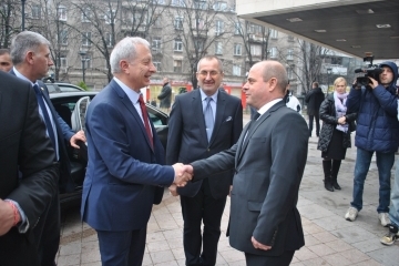 Кметът Пламет Стоилов се срещна със служебния министър-председател Огнян Герджиков