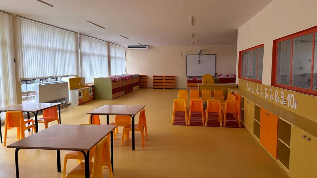 На 2 февруари ще се възобнови учебният процес в ремонтираната сграда на ДГ „Зора“