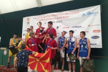 Куп медали за Русе от 10-ти летен олимпийски фестивал „Олимпийски надежди Албена 2017“