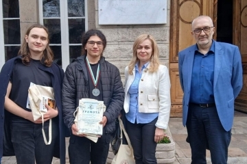 A graduate of MG represents Bulgaria at the International Philosophy Olympiad in Italy
