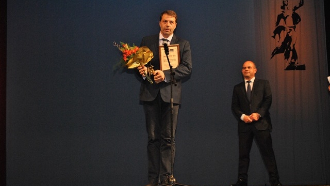 Кметът Пламен Стоилов връчи награда 'Русе'