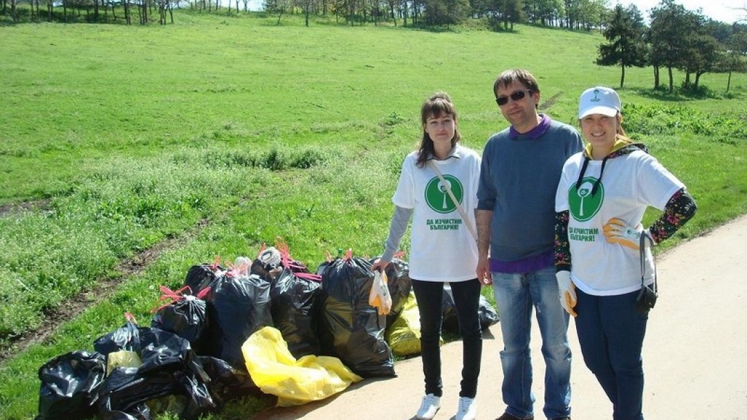 Близо 7 000 души от община Русе се включиха   в кампанията „Да изчистим България за един ден“
