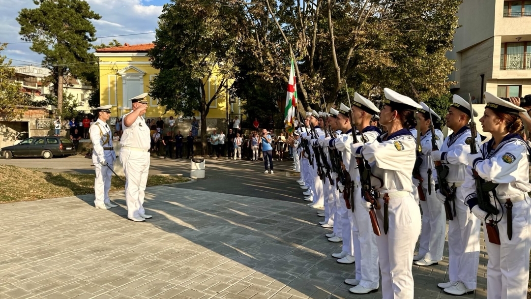 Ruse celebrated 145 years since the establishment of the Navy in Bulgaria