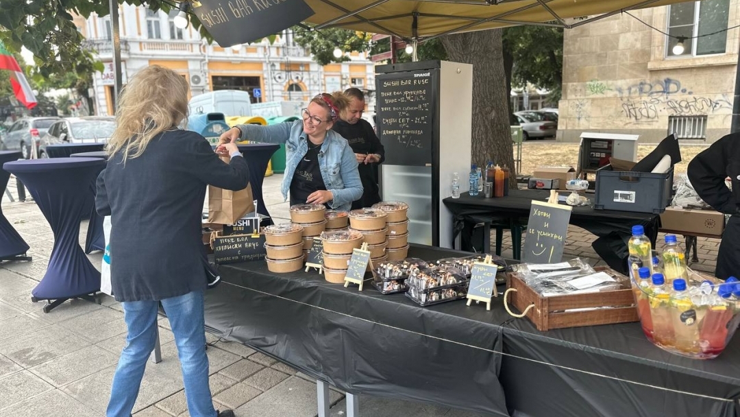 Zlatomira Stefanova kicked off the long-awaited festival "Urban Wine Fest Ruse"