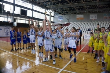 The boys of "Danube - Ruse - 2016" took the first places in the Children's Basketball Tournament