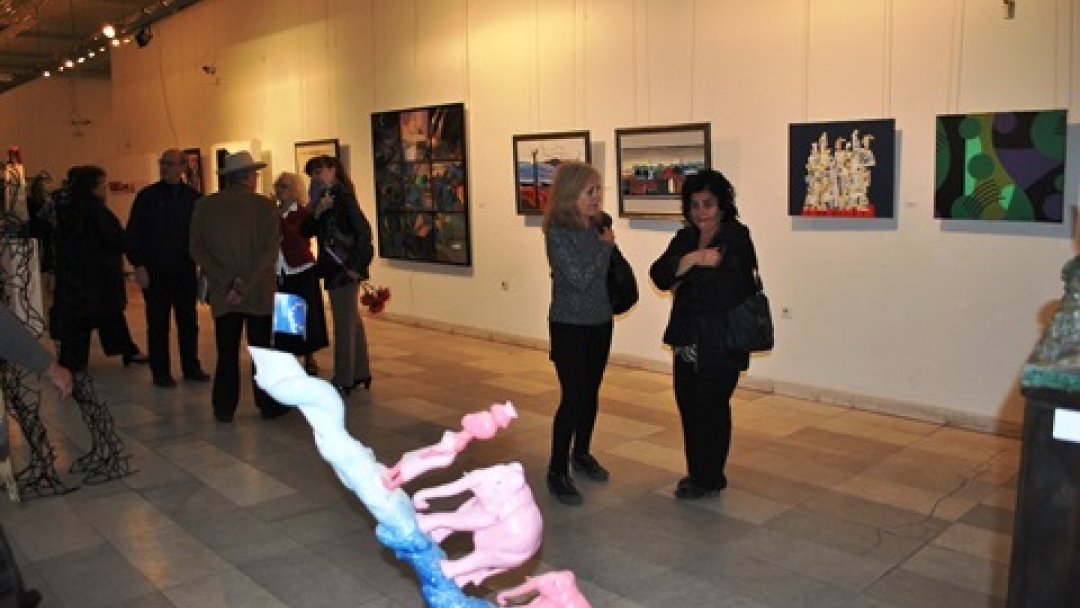 Инж. Димитър Наков поздрави дружеството на художниците за 70-годишнината им