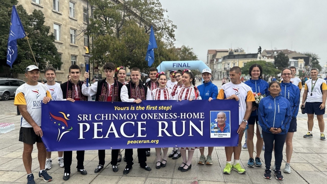 The torch of peace passed through Ruse