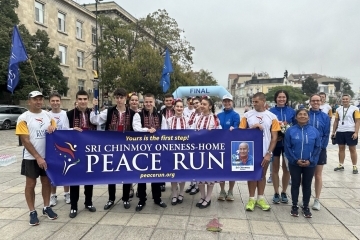 The torch of peace passed through Ruse