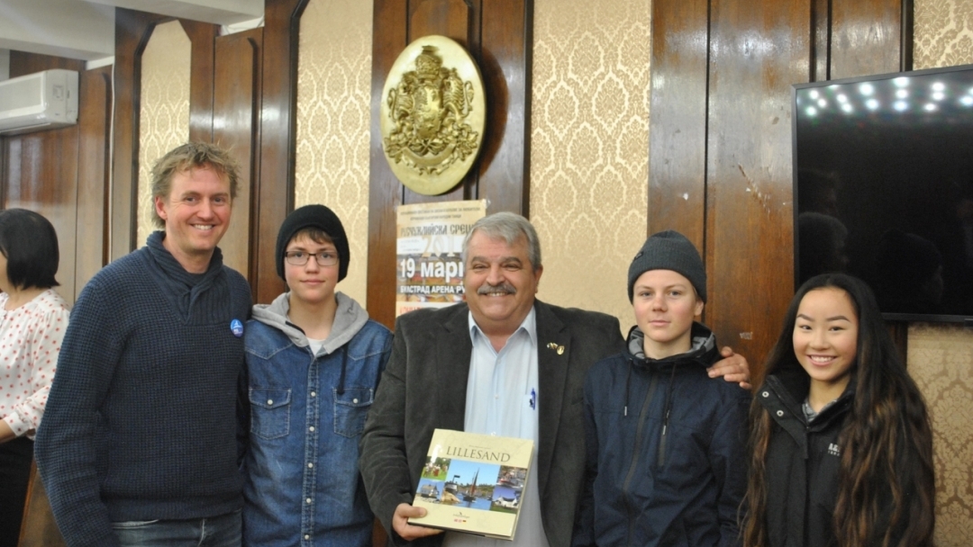 Зам.-кметът Иван Григоров посрещна делегация по Програма ''Еразъм+''