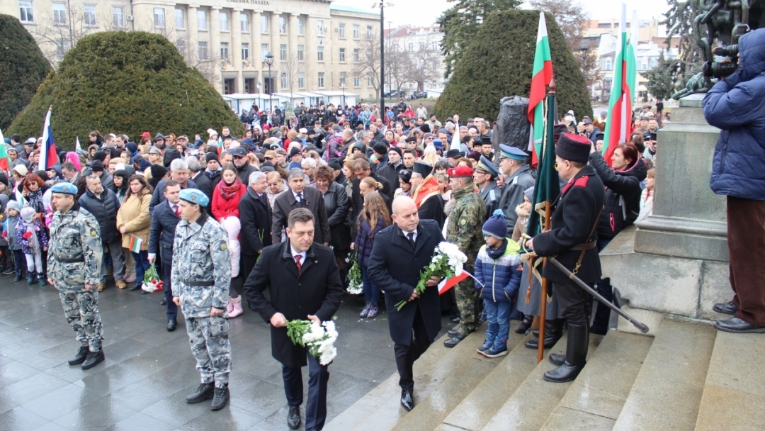 Русе чества 141 години от Освобождението на България