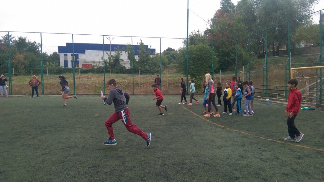 Спортен празник за деца се проведе днес в Русе