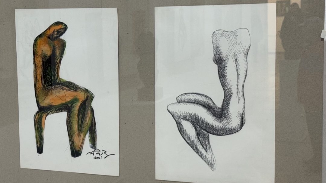 Доайенът на русенската скулптура Георги Радулов показа в рисунки своя "творчески дневник"