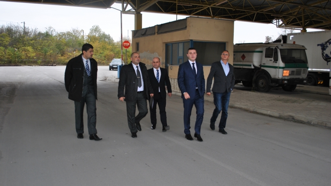 Министърът на финансите Владислав Горанов проведе работна среща с кмета Пламен Стоилов и неговия екип