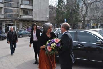 Кметът Пламен Стоилов се срещна с вицепрезидента Маргарита Попова