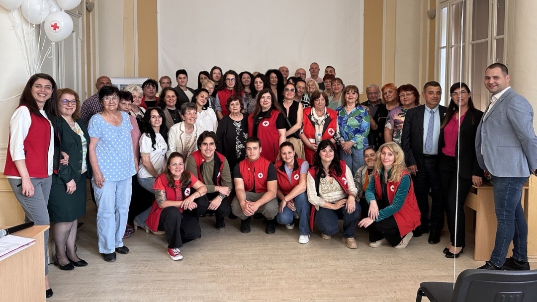 БЧК – Русе отбеляза Международния ден на Червения кръст и Червения полумесец и отличи доброволци и служители