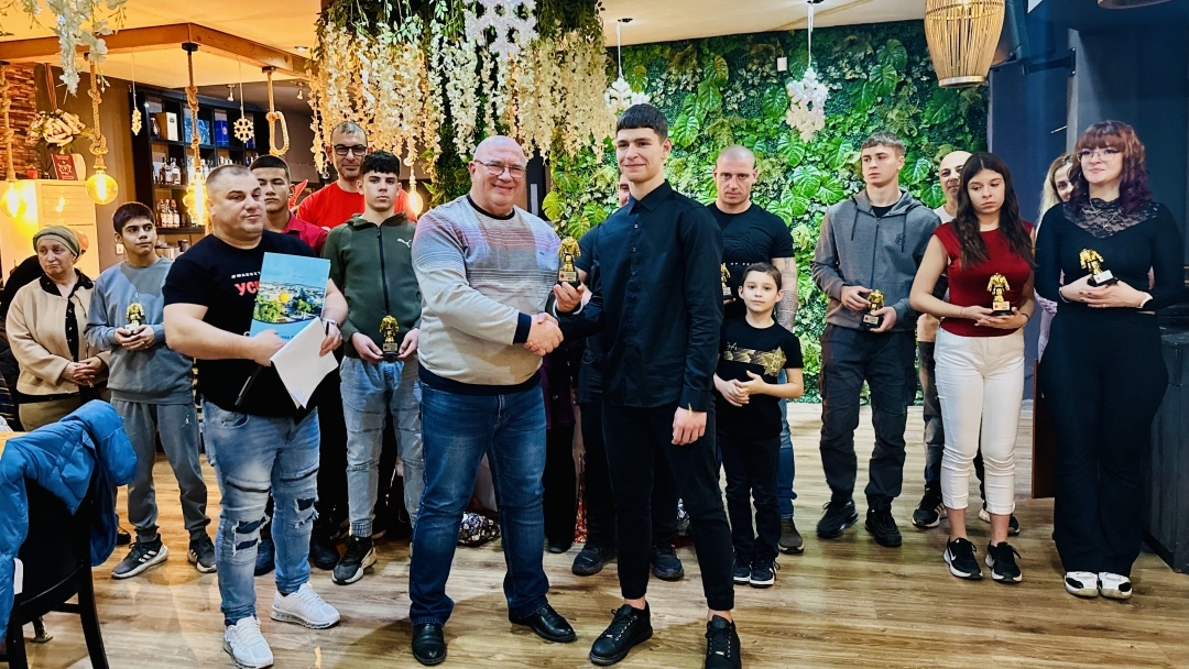 Спортният клуб по джудо „Кано" – Русе отличи най-добрите си състезатели за 2025 г.