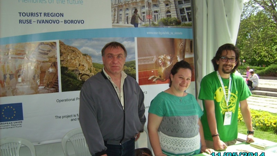 „Реки на времето“ популяризира региона  Русе-Иваново-Борово на фестивала „Зелени дни 2014“