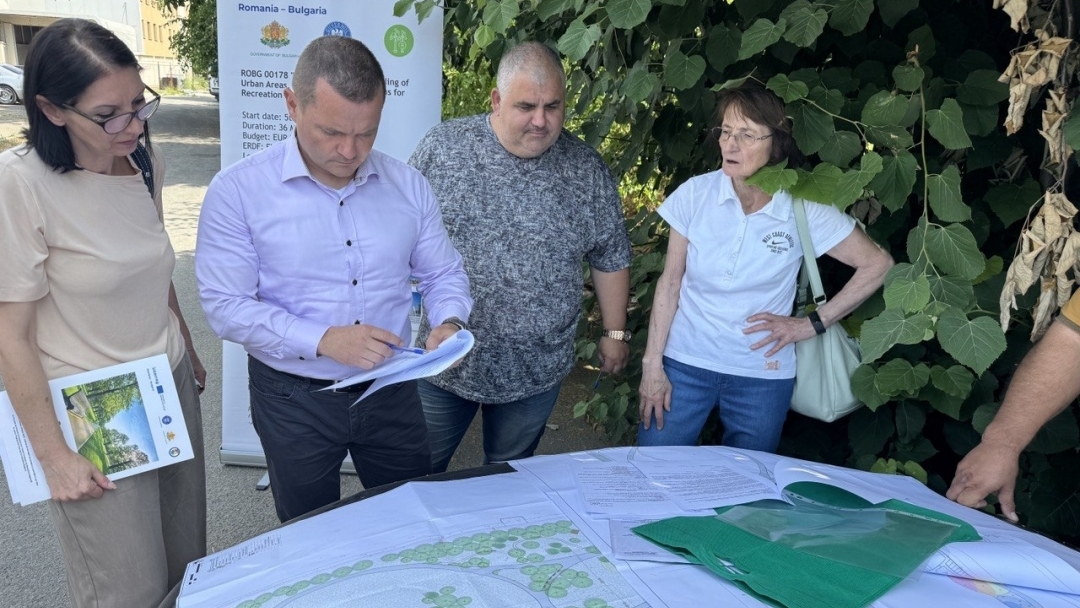 Община Русе започва реализацията на проект за нов парк и модерна зелена зона в квартал „Здравец“