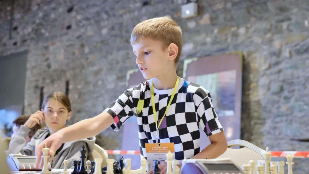 Pavel Lozanov from Ruse became the European chess champion