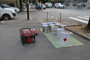 По-устойчива боя полагат на пешеходните пътеки в Русе